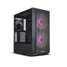 Lian Li Lancool 216 RGB Black Steel/Tempered Glass ATX Mid Tower Computer Case,2X 160 mm ARGB Fans Included - LANCOOL 216RX Black