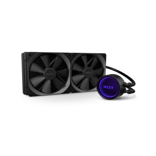 NZXT Kraken X63 280mm – RL-KRX63-01 – AIO CPU Liquid Cooler – Rotating Infinity Mirror Design – Improved Pump – Powered by CAM V4 – RGB Connector – AER P 140mm Radiator Fans (2 Included)