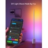 Govee RGBICWW Floor Lamp, Color Changing Corner Lamp, Modern LED Lamp with Wi-Fi App Control, 64+ Scene, DIY Modes, Music Sync, Standing Lamp Suitable for Bedroom, Living Room, Gaming Room -‎H6072