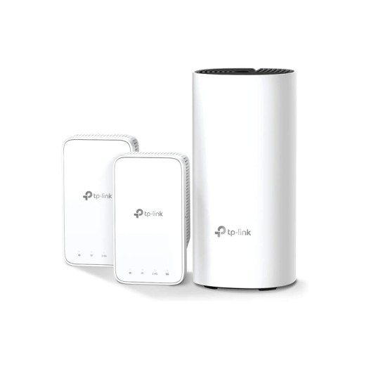 TP-Link Deco Mesh WiFi System(Deco M3) –Up to 4,500 sq.ft Whole Home Coverage, Replaces WiFi Router/Extender, Plug-in Design, Works with Alexa, 3-Pack