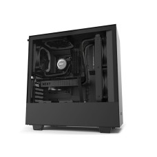 NZXT H510i Compact Mid-Tower with Lighting and Fan Control Black/Black – CA-H510i-B1