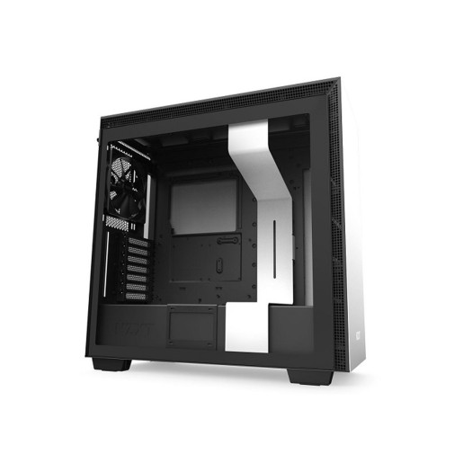 NZXT H710 Mid-Tower Case with Tempered Glass White/Black – CA-H710B-W1