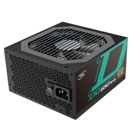 DeepCool GamerStorm DQ650-M Series 650 Watts 80 Plus Gold Full Modular ATX Power Supply (Black) – DP-GD-DQ650-M-V2L