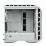 Cooler Master MasterCase H500P Mesh White ARGB Airflow ATX Mid-Tower, Dual 200mm Customizable ARGB Lighting Fans, Mesh Front Panel, and Tempered Glass Side Panel (MCM-H500P-WGNN-S01)