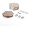 Nanoleaf Elements Wood Look Expansion Pack (3 Panels), Brown (NL52-E-0001HB-3PK)