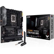 ASUS TUF Gaming Z790-Plus WiFi LGA 1700(Intel®12th&13th Gen) ATX Gaming Motherboard(PCIe 5.0,DDR5,4xM.2 Slots,16+1 DrMOS,WiFi 6,2.5Gb LAN,Front USB 3.2 Gen 2 Type-C®,Thunderbolt 4(USB4),Aura RGB)