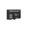 Patriot LX Series 64GB High Speed Micro SDXC Class 10 UHS-I Transfer Speeds For Action Cameras, Phones, Tablets, and PCs